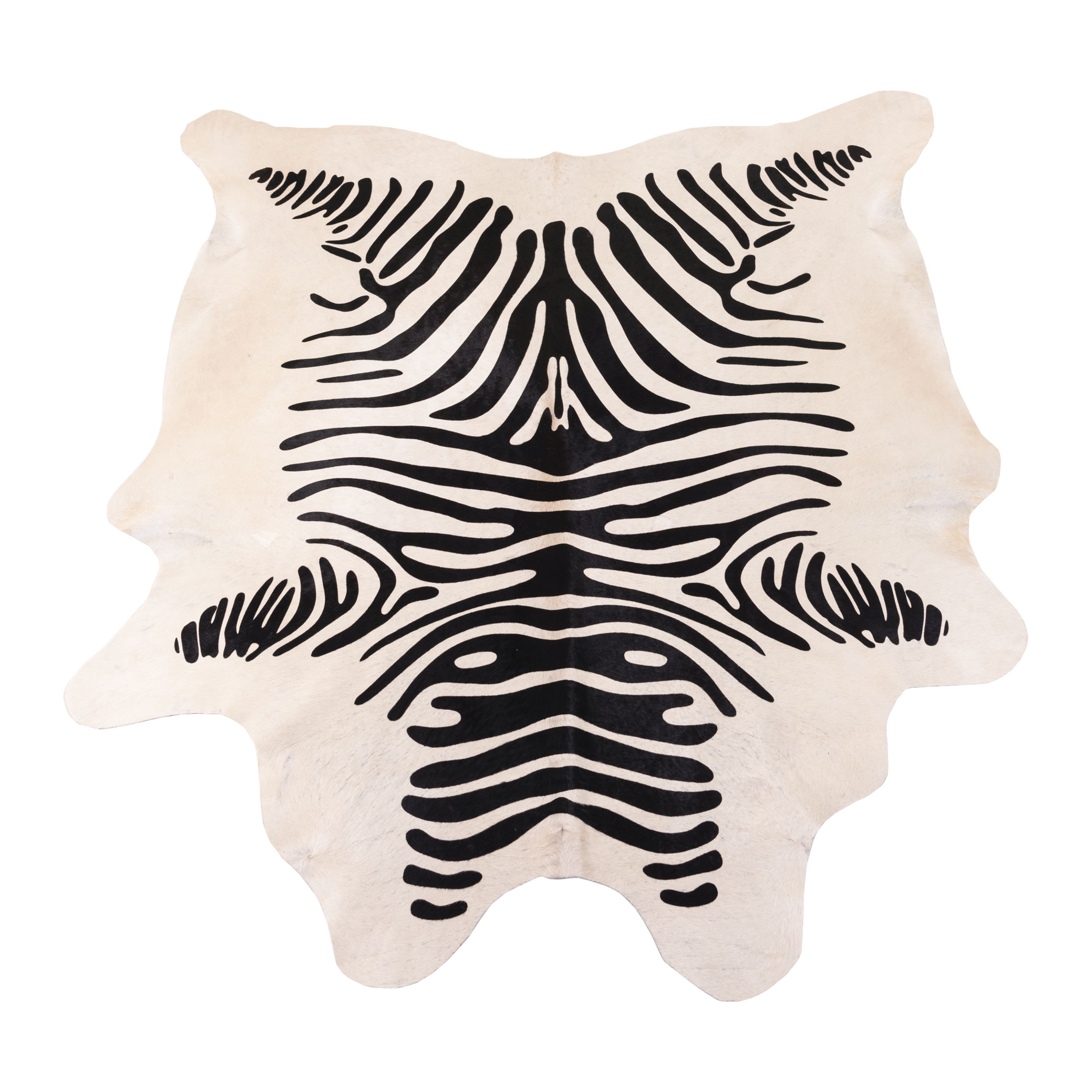 Cowhide Zebra Print Cowhide Rugs Artisan Abode